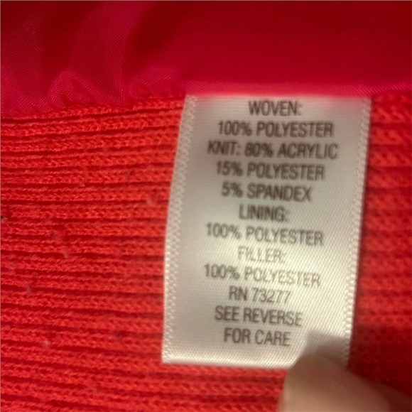 Croft & Barrow Women's 1X Pink Quilted Vest Casual Travel Fall Winter - Picture 11 of 12